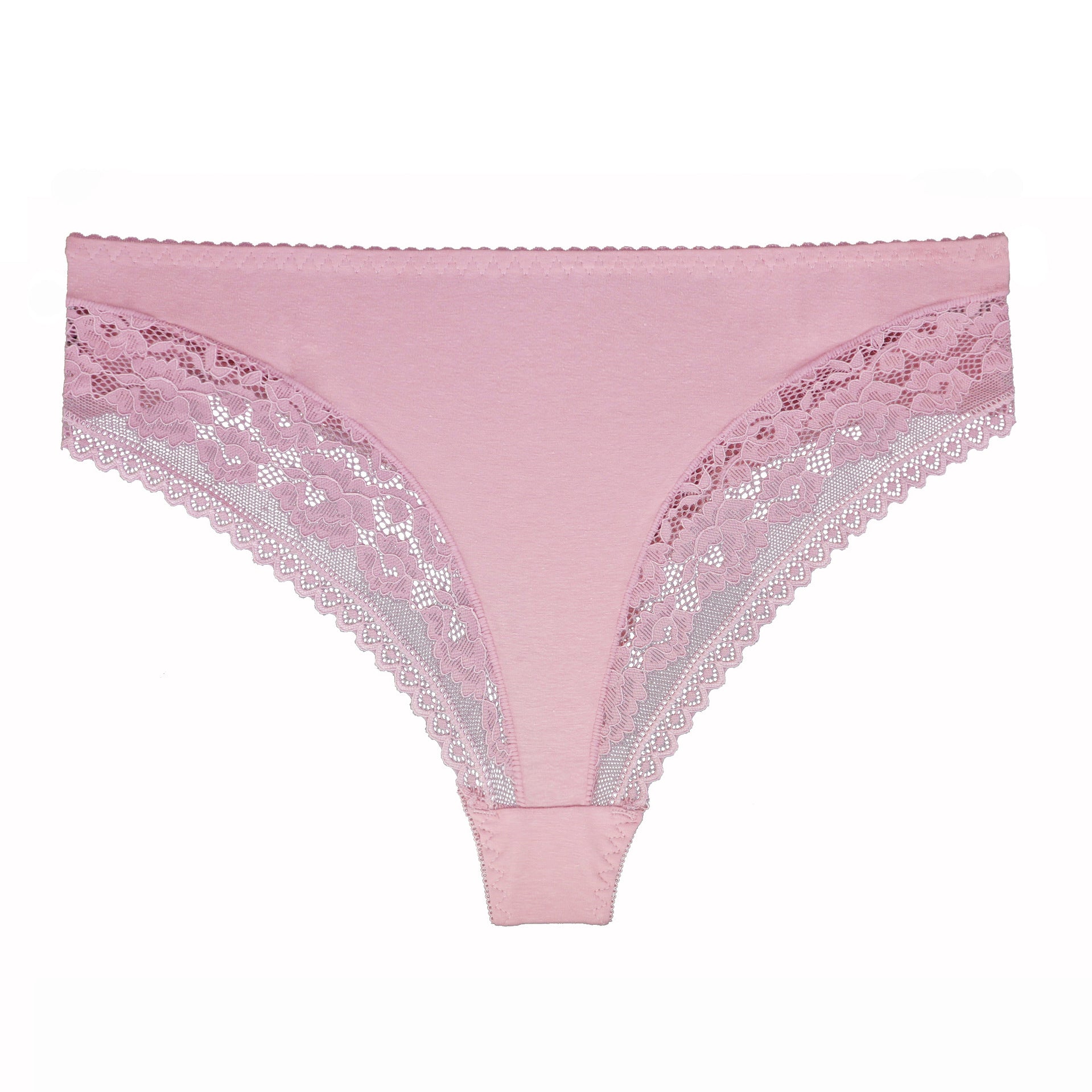 Front Side Lace Thong G-string Panty