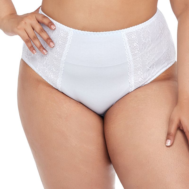 Parallel Sided Flowery Brief Comfy Lacy Panty