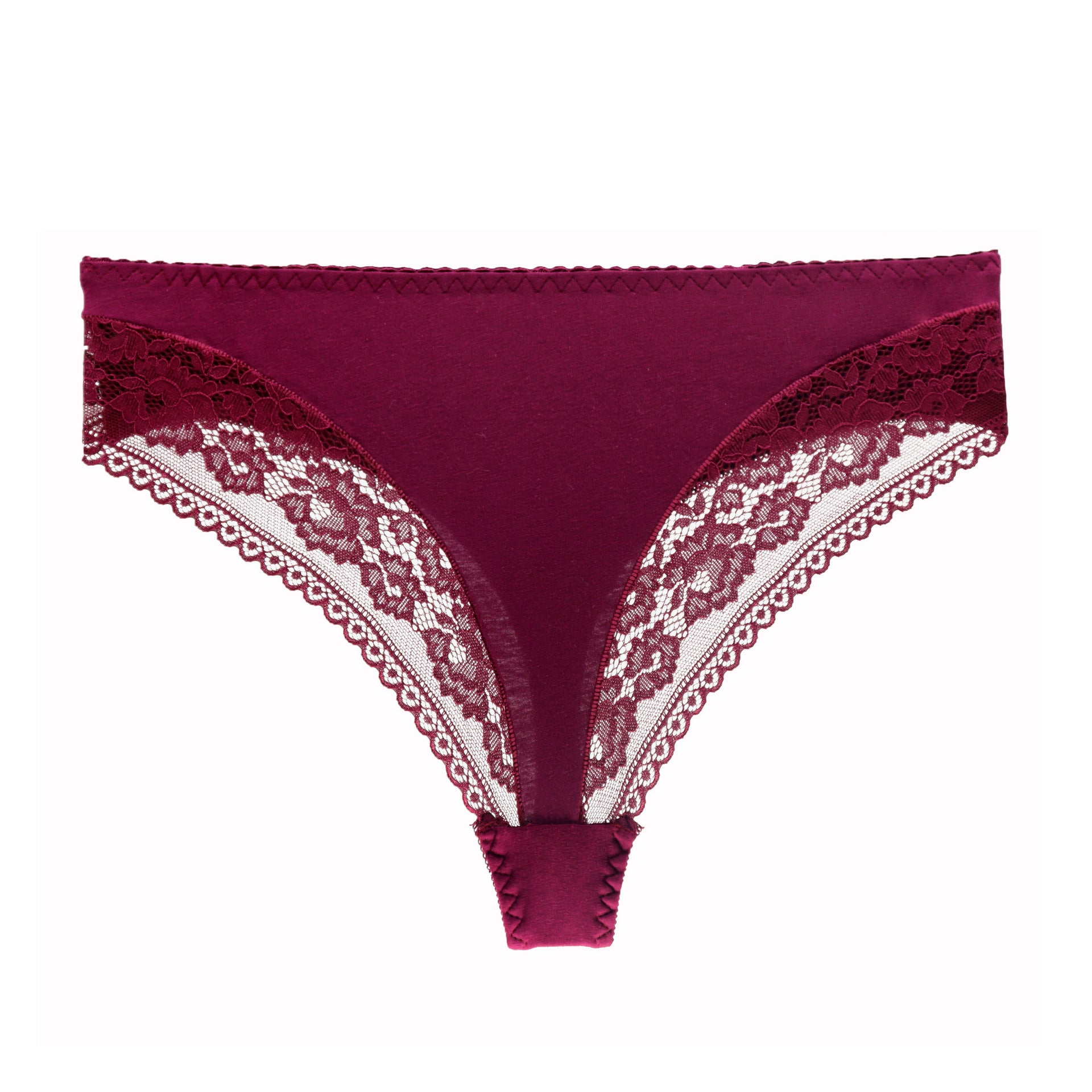 Front Side Lace Thong G-string Panty