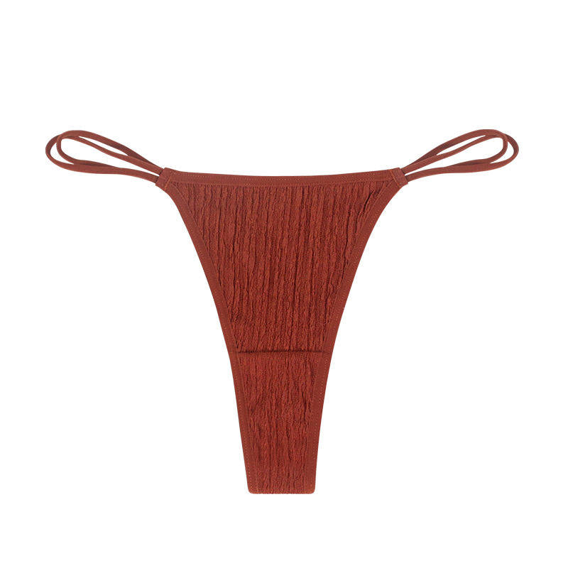 Cris Cross Straps Panty Comfy Thong Underwear