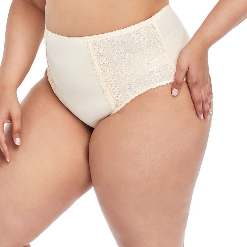 Parallel Sided Flowery Brief Comfy Lacy Panty