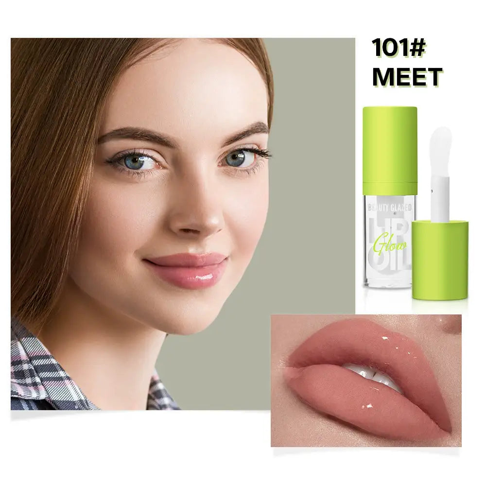 Heavenbeauty: Beauty Glazed Lip Oil- Plumping Lip Set Gloss