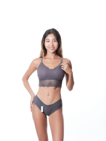 Sexy and Comfy Matching Bralette and Panty Set